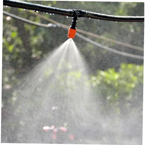 50 st Micro Sprayer Justerbart Flöde Bevattning Droppbevattning Dr