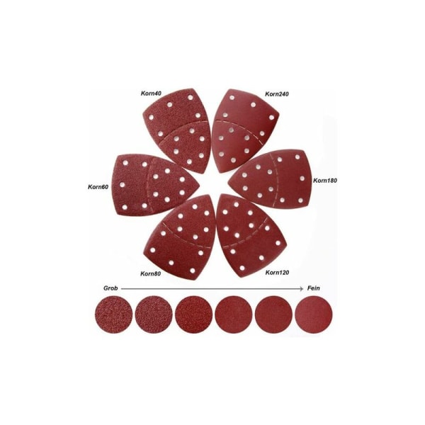 Slippappar, Sandpapper för Bosch PSM 100A, PSM 160, PSM 200