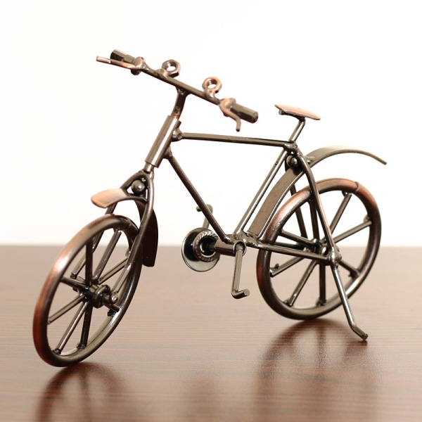 Polkupyörän sisustus Ainutlaatuinen metallipyörän kotitoimiston pyörän koristelu Ar