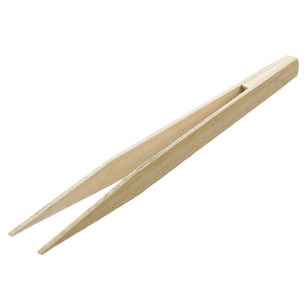 Texturerad bambu Kung Fu teredskap Pincett 15cm Träfärg