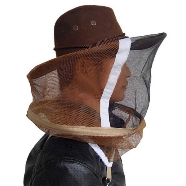 Cowboy Beekeeper Hat - För ansikts- och huvudskydd