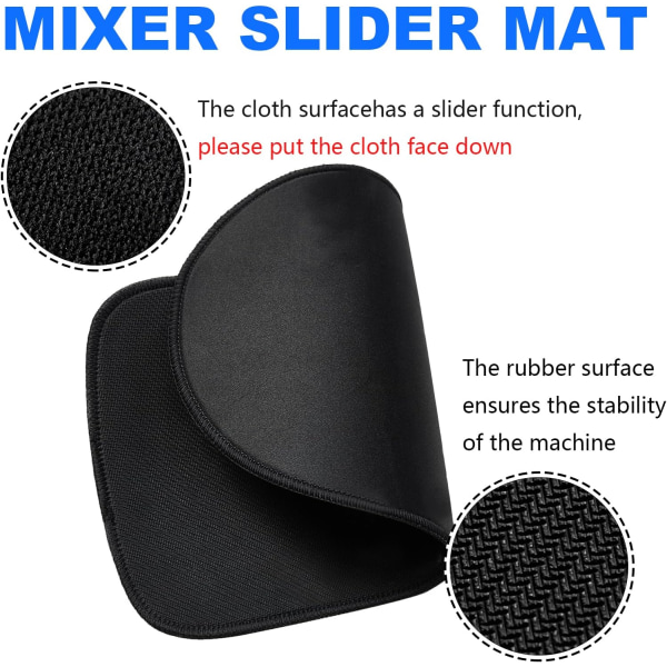 2 KitchenAid Mixer Slider Mats, Appliance Slider Kompatibel med