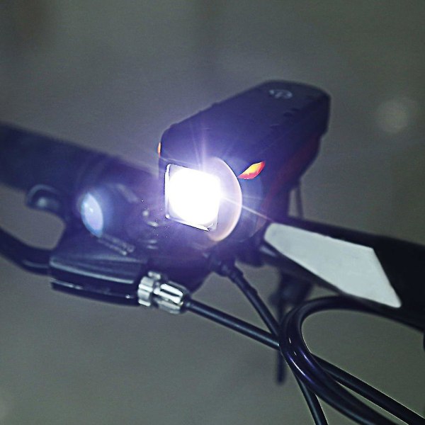 led högtalare cykellampa micro USB laddningscykellampa med hög