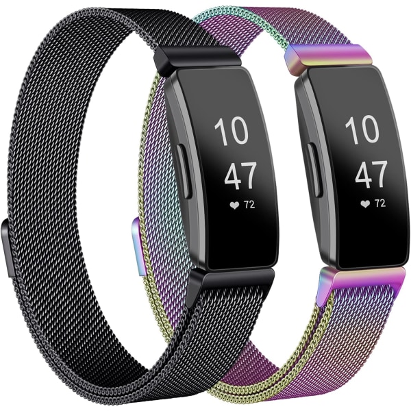 Metallremmer for Fitbit Inspire 2 & Fitbit Inspire HR & Inspire &