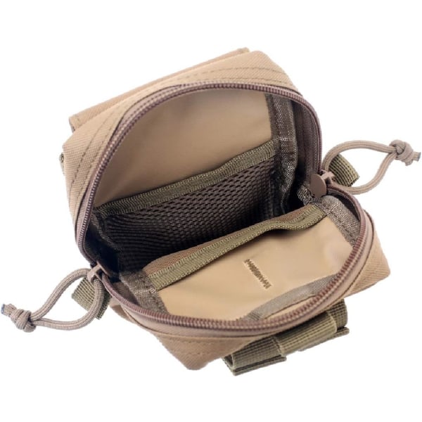 Taktisk taskebælte Molle-pose militær bæltetaske multifunktionel W