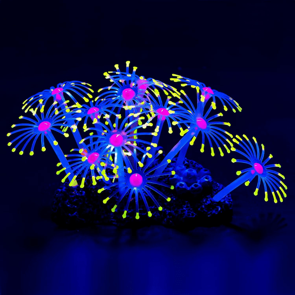 Artificial Coral Aquarium Light Effect Dekorativ Aquarium Decor