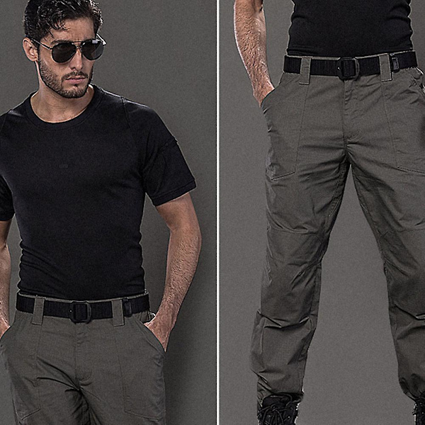 Fashion Justerbar Nylon Canvas Bälte Bälten för Män Taktisk Plast