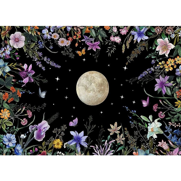 Plant Moon Diamond Art Painting Kits For Adults