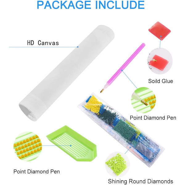 5D Diamantmålning Kits Basketboll, Diamantkonst Sport DIY by Num