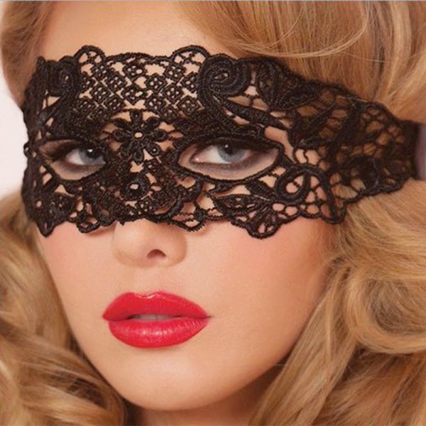 Sexy Lady Girl Lace Eye Mask for Halloween Masquerade Party