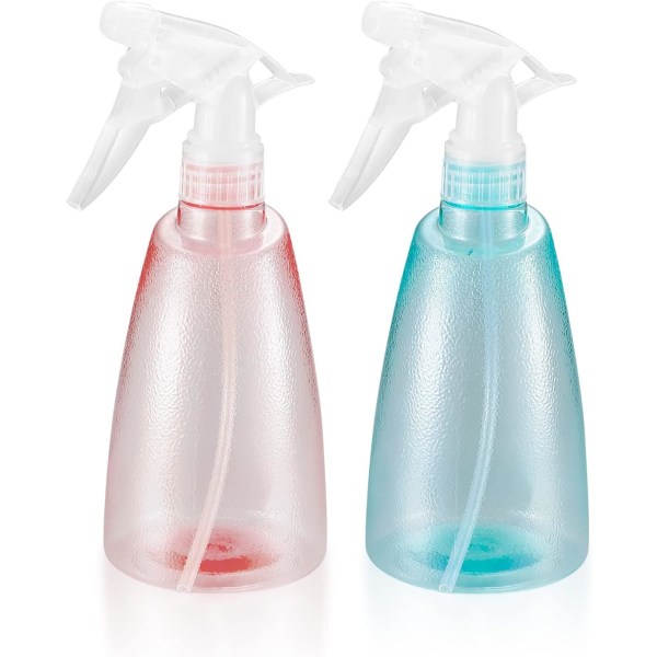 2 stycken 500 ml tomma sprayflaskor, plastsprayflaskor, tomma