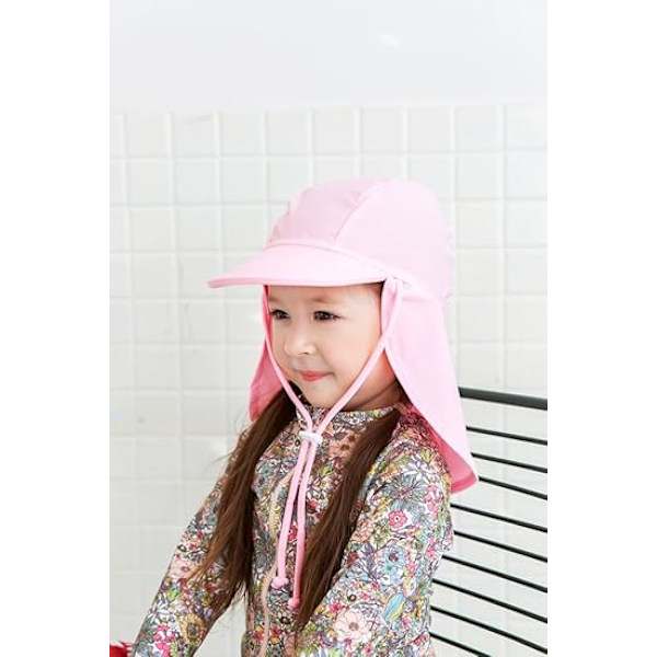 Nyfödd-7T Småbarn Spädbarn Barn Unisex Pojkar & Flickor Solskydd Sportig Fl