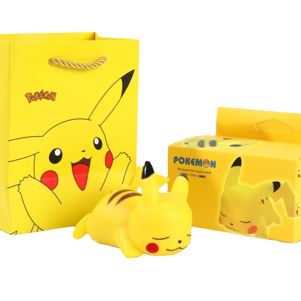 1 paket Pikachu nattlampor Söta sängprydnader Barn