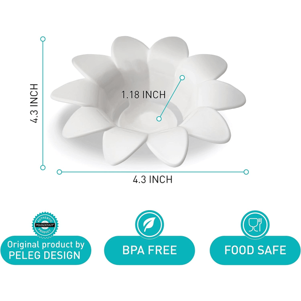 Daisy Plastic Æggeseparator, Æggehvide Blommedeler Køkkenudstyr