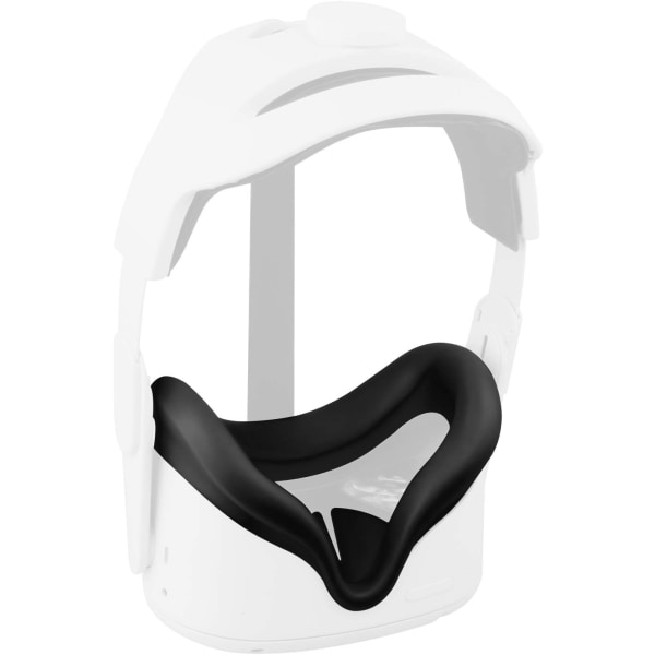 Silikon VR Face Cover för Oculus/Meta Quest 2 Headset Glasses Sw
