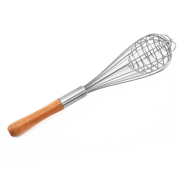 Egg Visp Ballong Egg Visp Manuell Egg Beater Tre Push Håndtak