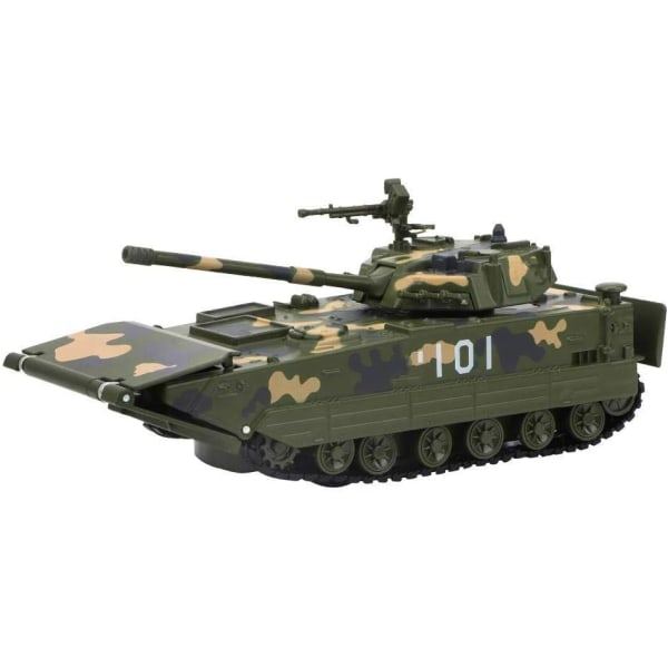 Tank Miniature 1:50 skalamodel Militærkøretøjslegetøjssimulering T