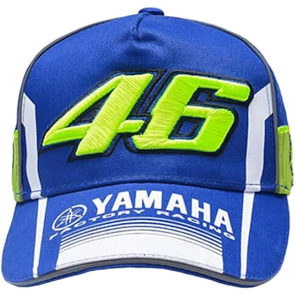 Svart hatt - Röd - för ymha - Auto Moto GP Moto Racing f1 keps，Blå