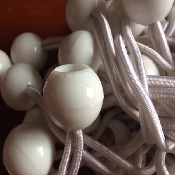 50 stk. presenning bungee kugle bungee bungee gummi bungee bungee til ba