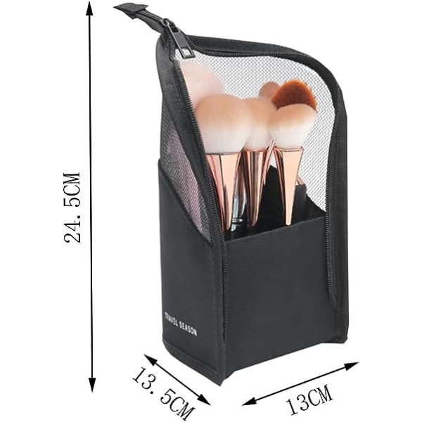 2PCS Makeup Brush Case Makeup Brush Bag Storage Brushes Pencil Ca