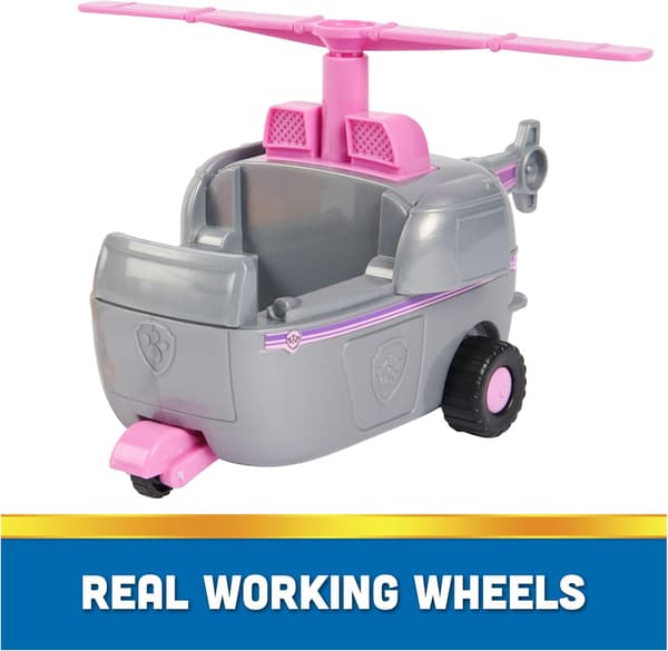 Skyes helikopter, leksaksfordon med samlarfigur, hållbart tänkande