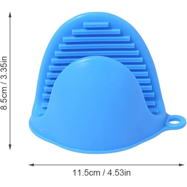 Silikonugnsvantar för omedelbar användning i grytan eller köket som grytunderlägg eller