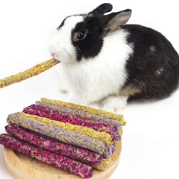 Timothy Hay Sticks 185g Rabbit Toys Rabbit Toys Guinea Pig Toys Natural Ham