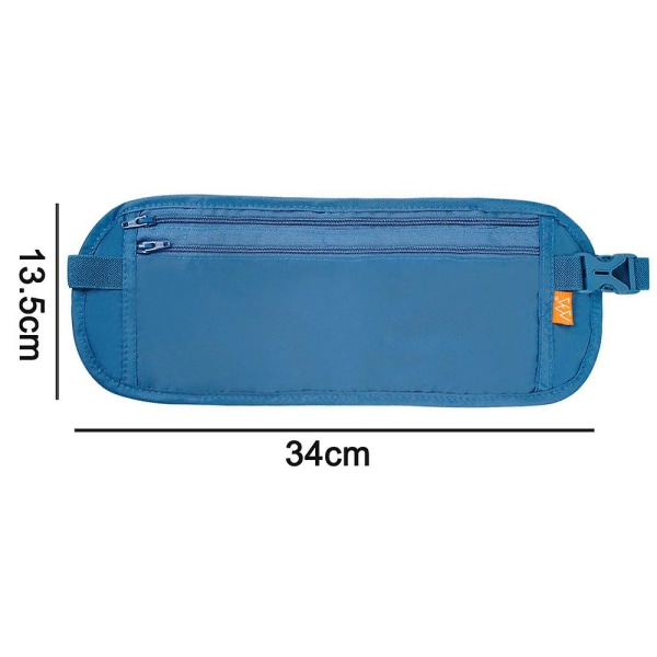 Money Belt For Travel -slim Passport Holder Travel Pouch To Prote