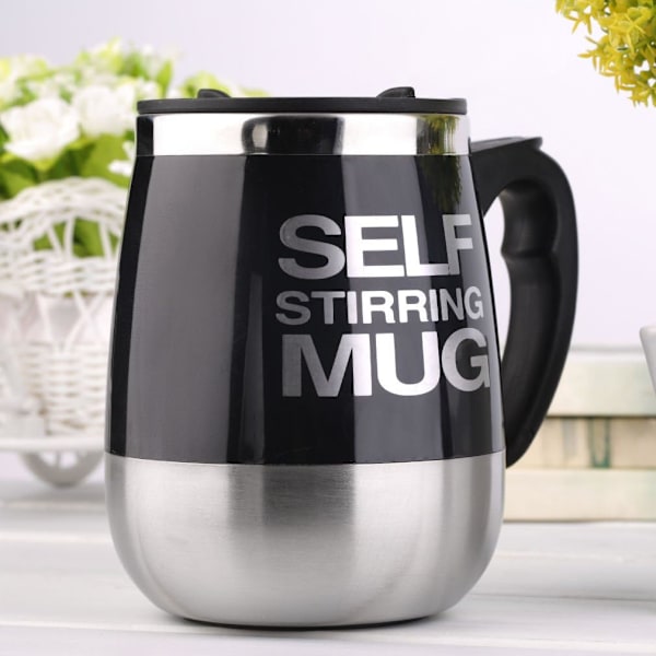 Resemugg Självrörande Kaffe Mugg Elektrisk Cocktailshaker Stai