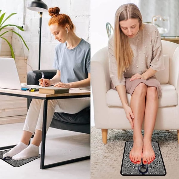 Foot Massager Mat Pad Home Office Use with Manual Switch Watching