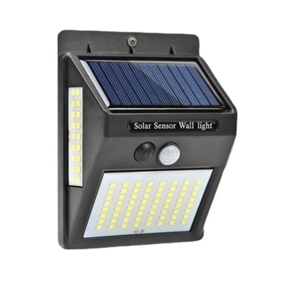 Solcellslampor för utomhusbruk med rörelsesensor, hög kvalitet 100 LED