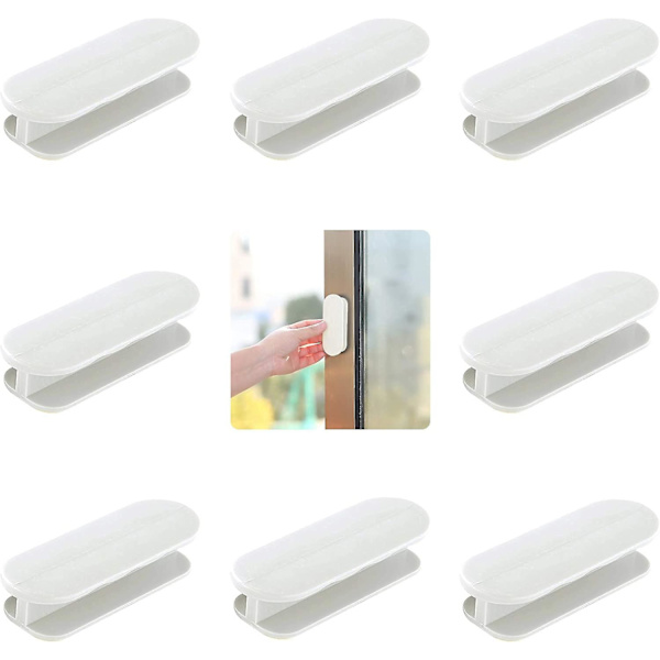 8 st självhäftande handtag skjutdörr fönster glasdörr tillbehör