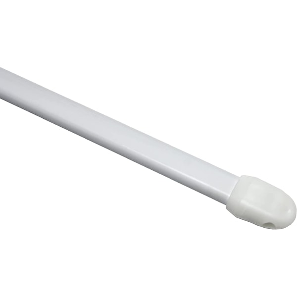 Spröjs, plaständkåpor och skruvhakar ingår, utdragbar, metall/