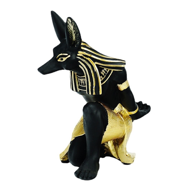 Meech ANUBIS DOG God skulptur Vinramme Dekoration Vinramme W