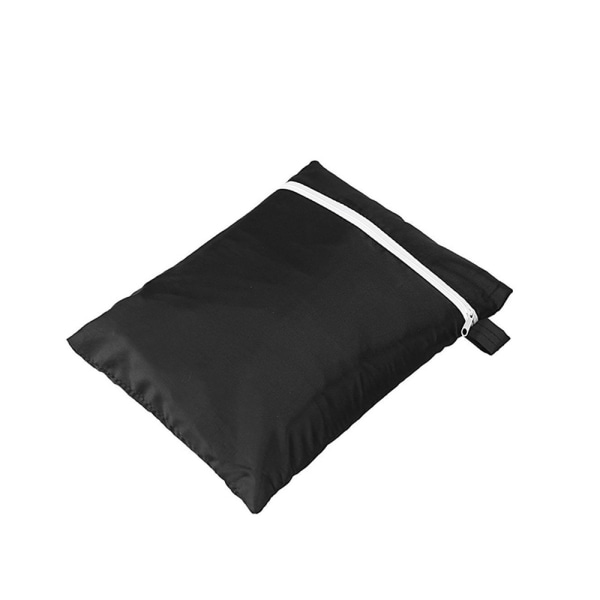 Cover for garden corner sofa，215x215x85cm，H: 70cm, black