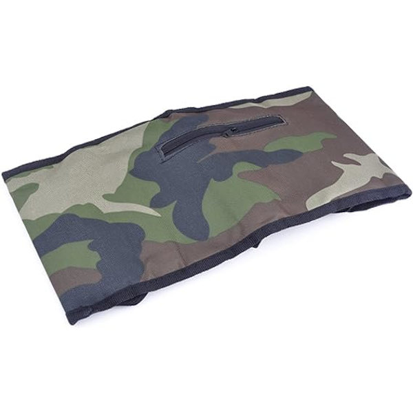 Öl bälte 6 pack hölster justerbar canvas flaska midjeväska (cam