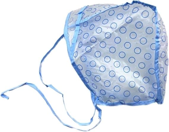 5PCS Dubbelskikts Plast Engångshår Högdagsljusmössa Färghätta med Huva