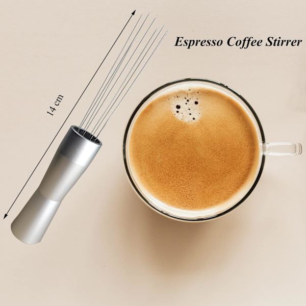 WDT-verktyg för espressopress, kaffeblandare, nåldispenser