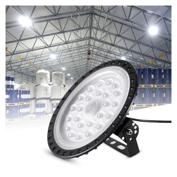 UFO LED industrilampa 50W, 5000LM High Bay Light Workshop Light