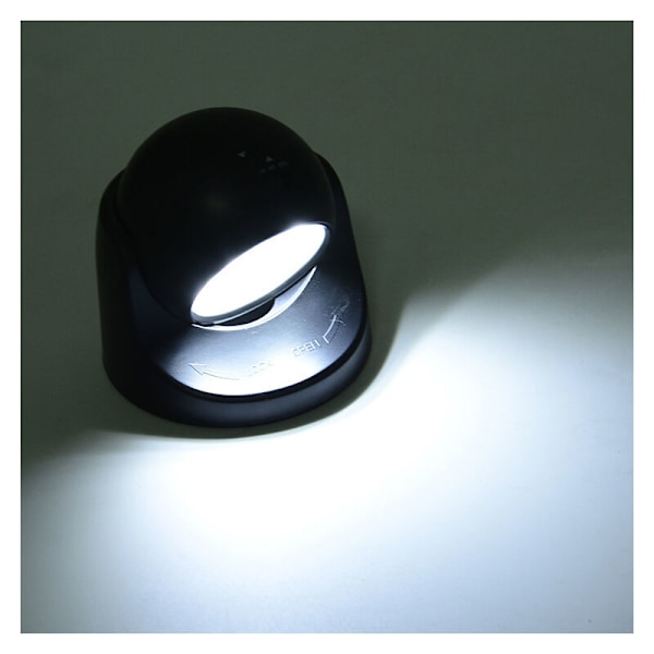 Utomhusvägglampa med rörelsesensor LED-utomhuslampa Sladdlös