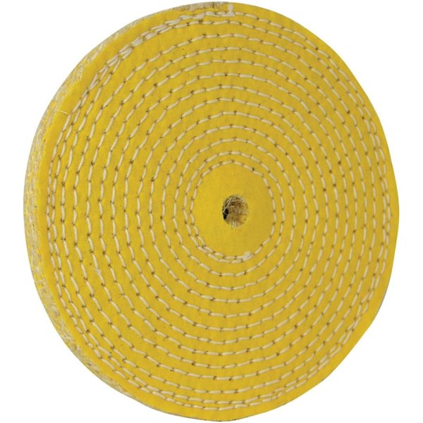 Jewelry Gold and Silver Polishing Wheel, Metal Polishing Yellow Cloth Wheel