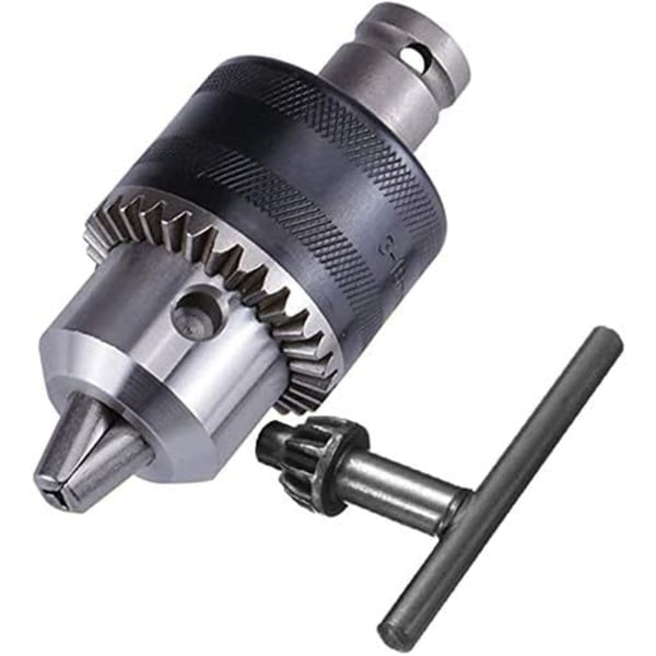 1,5-13 mm kapacitet borepatron med nøgle til pneumatisk slagnøgle