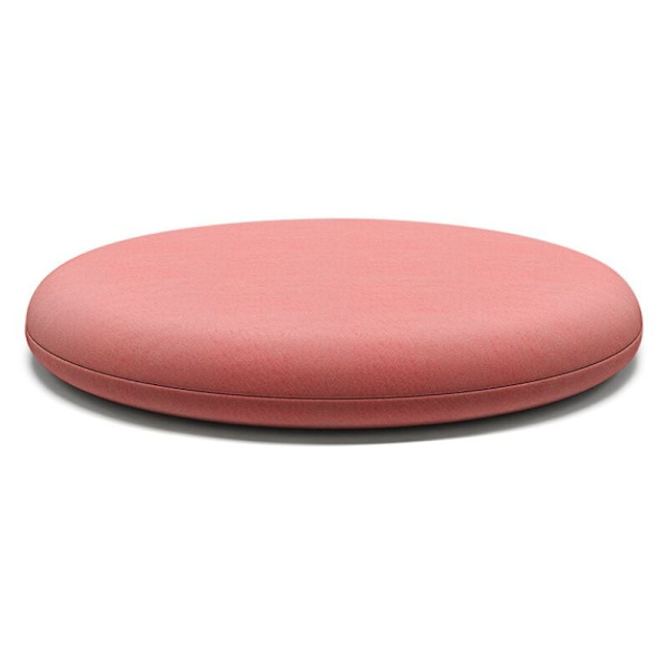 Rund kudde 3030 tjock 4CM supermjuk rosa minnesskum stolskudde