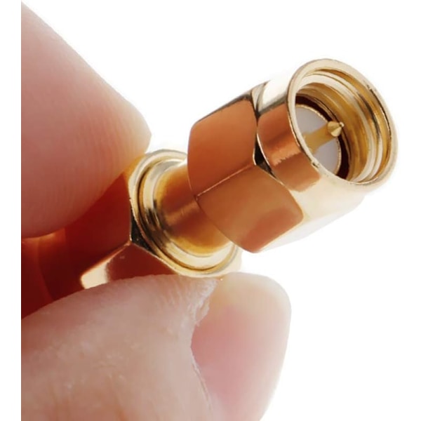 Koaxial RF Adapter Kontakt SMA Koaxial Jack Kontakt SMA Hane till SMA Hane