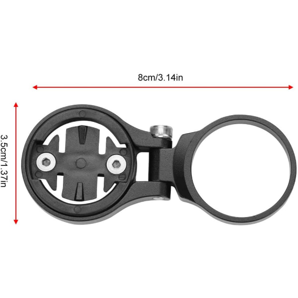 Sykkelcomputerholder - Aluminiumslegering Kilometerteller Forlengelsesbrakett,