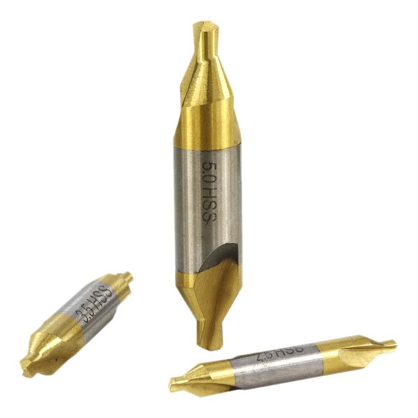 Centrering borr set, svarvverktyg, hss centrering borr set 1,0-5,0 mm