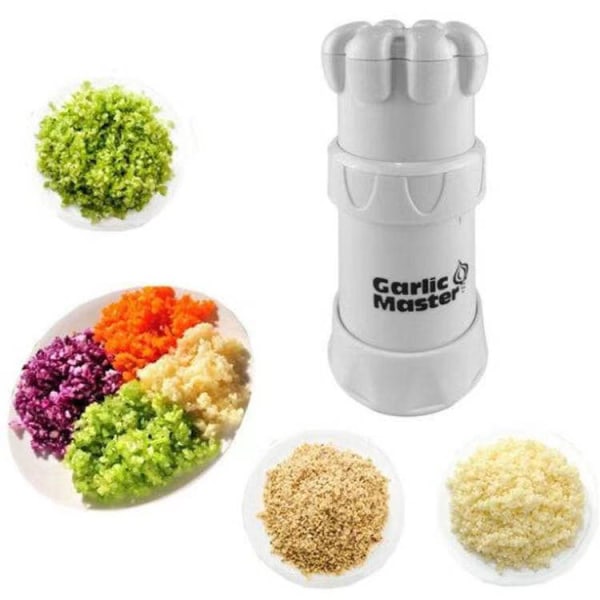 Garlic Master Chopper Crusher In Seconds Head Minced Press Cuttin