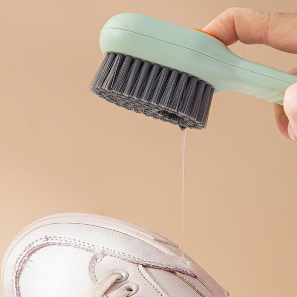 4 stk myk børste rengjøringsbørste skrubbebørste for sko, klær