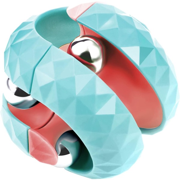 Orbit Ball Toy, Fidget Cubes Top Spinning Toy, Som antistressgaver og kreative dekompresjonsleker, Puslespill for barn Barn Voksne (grønn)