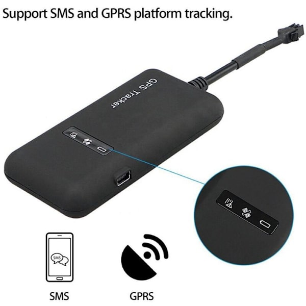 GPS-tracker, Realtidsspårningspositionsindikator, Geo-fence, Larm,
